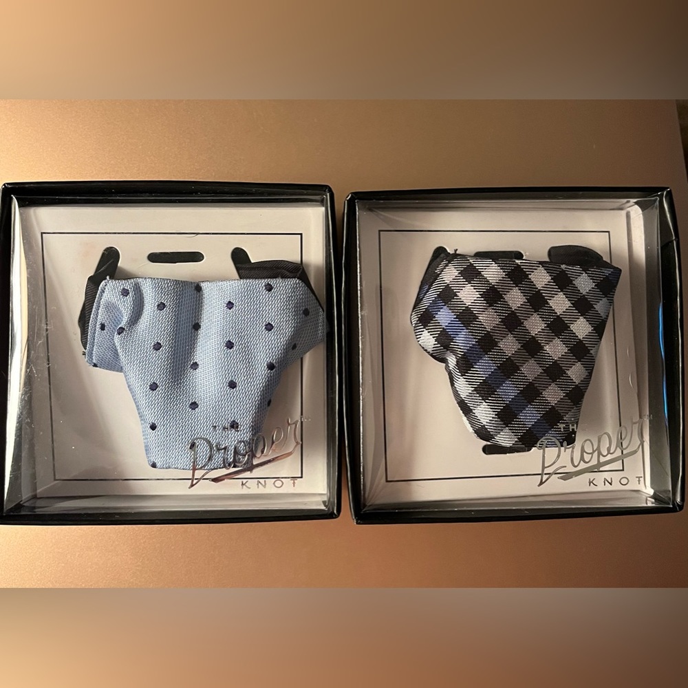 2 Brand New Proper Knot Men’s Necktie Accessory 👔